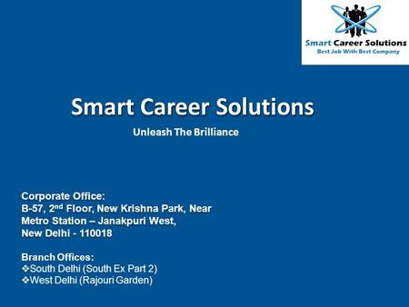 Smart Career Solutions Unleash The Brilliance