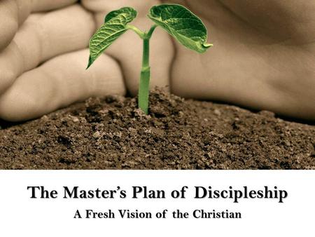 “Disciplemaking is about a certain kind of person, radically committed to a certain kind of purpose, who through a certain kind of process reproduces.