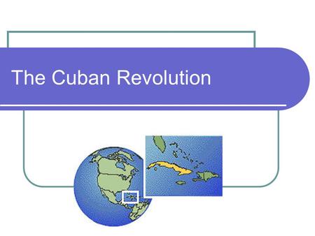 The Cuban Revolution. Background Info… Cuba gained its independence from Spain in 1898. In the 1900s, Cuba’s wealth was controlled by American companies.