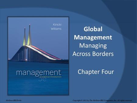 Global Management Managing Across Borders