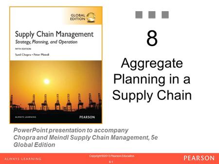Aggregate Planning in a Supply Chain