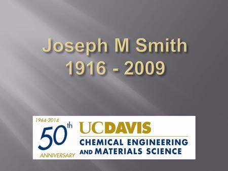  Introduction to Chemical Engineering Thermodynamics was first published in 1947 in paperback for his students at Purdue. In 1949, McGraw-Hill.