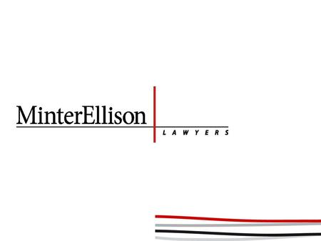 Acting for insurer and insured – conflict? Cameron Oxley Partner Minter Ellison 27 February 2013.