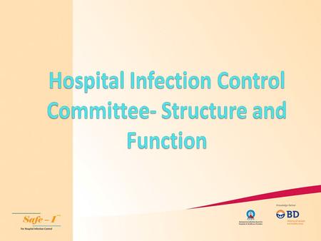 HICC An Infection Control Committee provides a forum for multidisciplinary input and cooperation, and information sharing This committee should include.