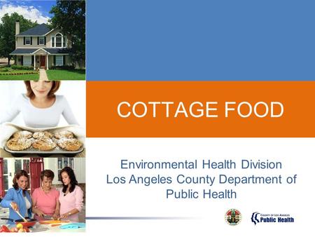 COTTAGE FOOD Environmental Health Division