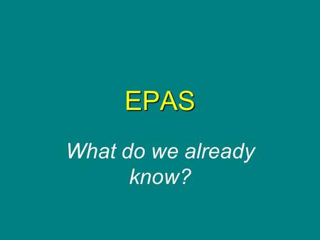 EPAS What do we already know?. SENATE BILL 130 Beginning in the 2007-08 school year, all Kentucky public-school students are required to take the Educational.