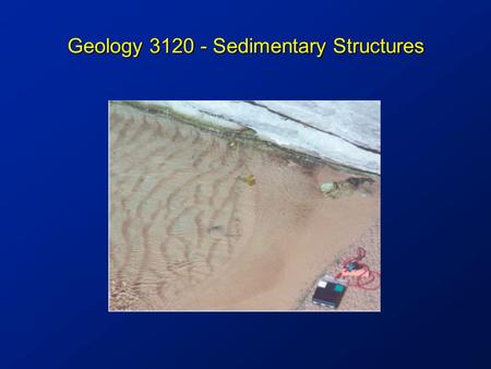 Geology Sedimentary Structures