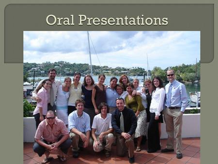  Presentations in St. Lucia  Presentation tips  Overcoming your fears  Template we use.