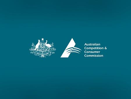 Australian Competition & Consumer Commission