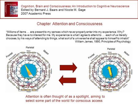 Cognition, Brain and Consciousness: An Introduction to Cognitive Neuroscience Edited by Bernard J. Baars and Nicole M. Gage 2007 Academic Press Chapter.
