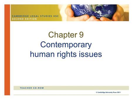 Chapter 9 Contemporary human rights issues. Human trafficking refers to the commercial trade or trafficking in human beings for the purpose of some form.