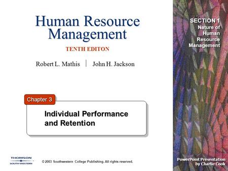 Human Resource Management TENTH EDITON