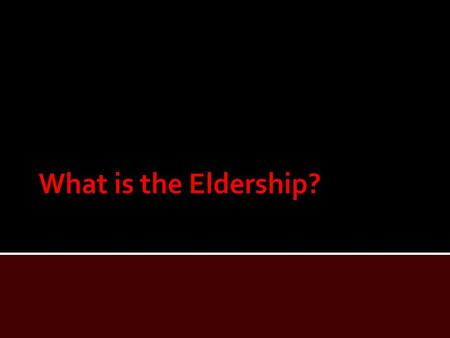  In this lesson, we shall study what the Bible says regarding elders/presbyters, bishops/overseers, and pastors/shepherds.  When considering this office,