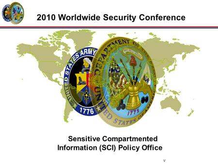 Sensitive Compartmented Information (SCI) Policy Office