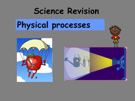 Science Revision Physical processes. Forces A push, pull, twist or turn acting on an object. What is a force? How many forces do you know?