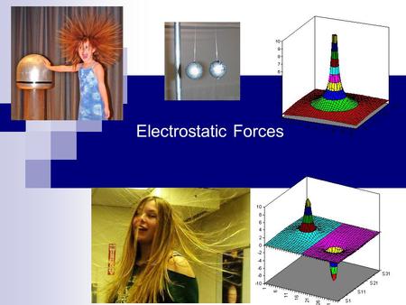 Electrostatic Forces.