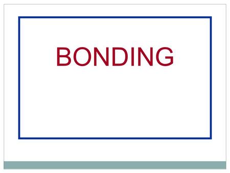 BONDING. Bonds Between Atoms Covalent Ionic Molecules Network Metallic.