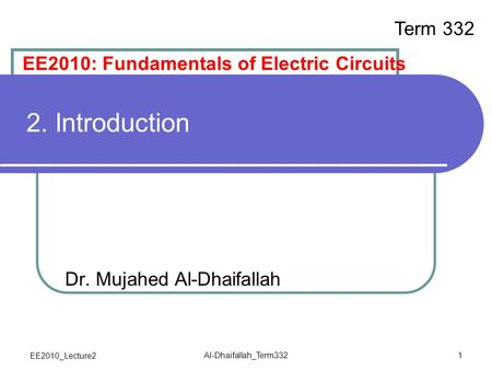 Dr. Mujahed Al-Dhaifallah