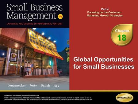Describe the potential of small firms as global enterprises.