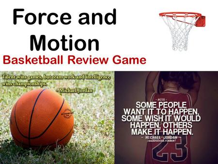 Basketball Review Game