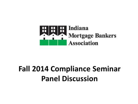 Fall 2014 Compliance Seminar Panel Discussion