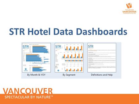 STR Hotel Data Dashboards