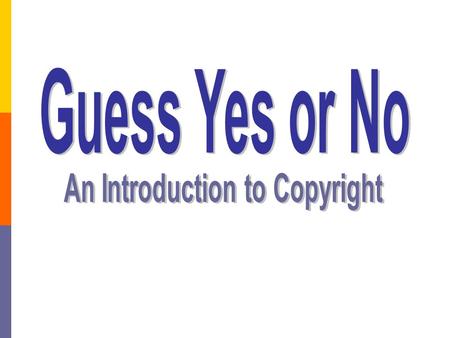An Introduction to Copyright