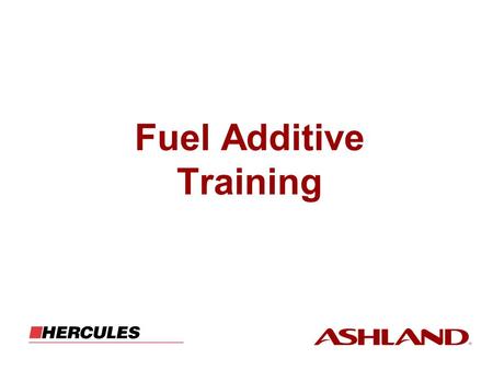 Fuel Additive Training. Cost Factor in Oil Fired Plant.
