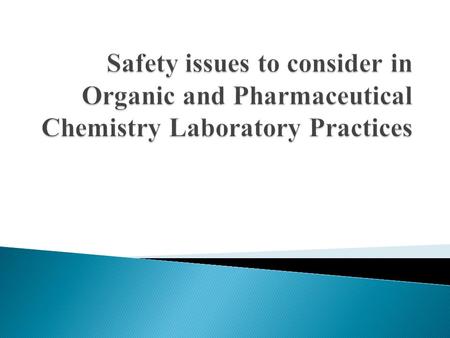 There are simple DO and DO NOT rules in chemistry laboratory practices. It is expected that each student absolutely obeys these rules during the laboratory.