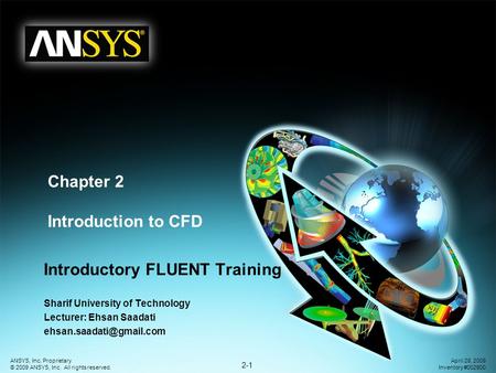 Chapter 2 Introduction to CFD
