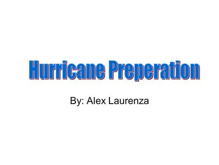 By: Alex Laurenza. Know What Hurricane WATCH and WARNING Mean WATCH: Hurricane conditions are possible in the specified area of the WATCH, usually within.