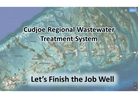 Wastewater injected in shallow wells moves to surface waters Florida Keys National Marine Sanctuary Water Quality Protection Program 2013 Report to Congress.