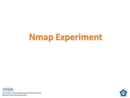 Nmap Experiment.
