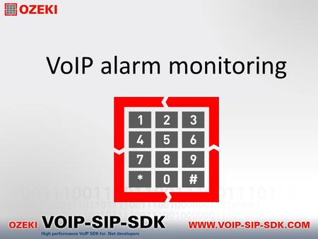 VoIP alarm monitoring. Traditional alarm systems Motion sensor Smoke detector Camera Premise Controll Unit Fire station Security service Central station.