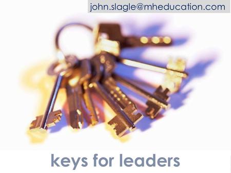 Keys for leaders building foundational skills.