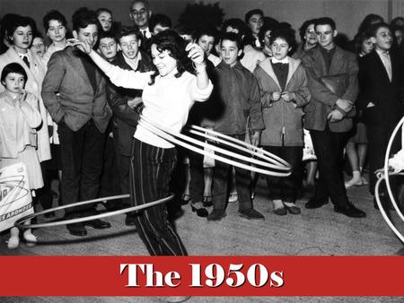 Many today associate the 1950s with the birth of rock ‘n’ roll, hula hoops and coonskin caps, and perfect television families. However, the decade proved.