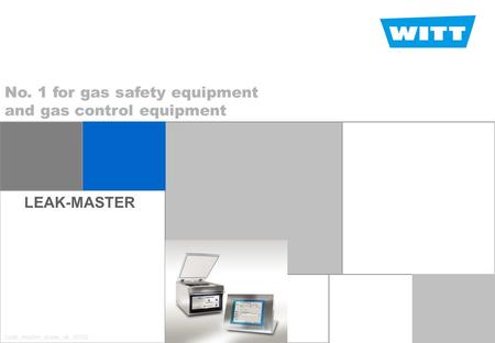 LEAK-MASTER Welcome page No. 1 for gas safety equipment and gas control equipment Leak_master_praes_uk_30722.