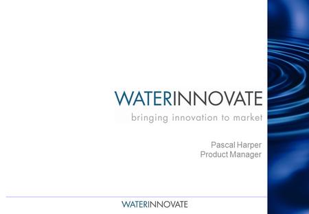 WATER I NNOVATE Pascal Harper Product Manager. 2 Application Areas for Greenfield Sites –Incorporate odour emissions into process selection. Process Upgrades.