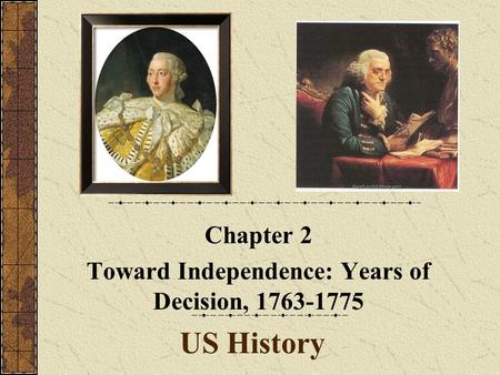 Chapter 2 Toward Independence: Years of Decision,