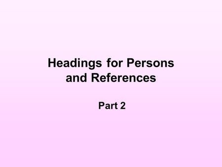 Headings for Persons and References Part 2. Title pageTitle page verso VISCOUNT MERSEY (Clive Bigham Mersey)
