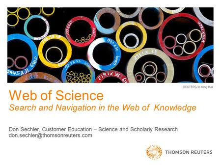 Web of Science Search and Navigation in the Web of Knowledge
