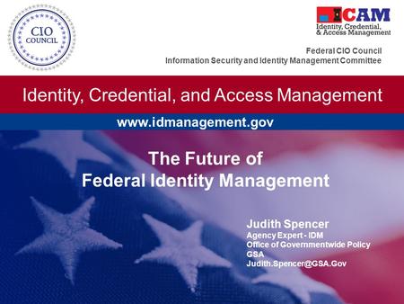 Federal Identity Management