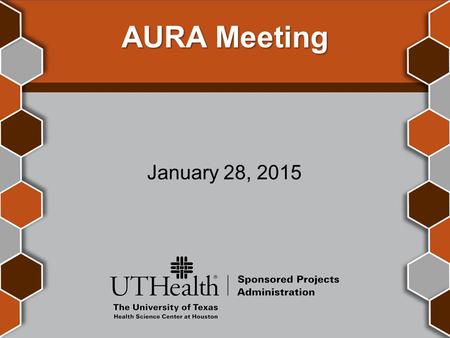 AURA Meeting January 28, 2015. Introductions Ronnie Perez Director, Post Award Finance.
