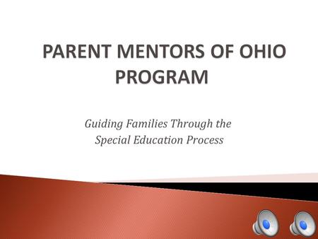 Guiding Families Through the Special Education Process.