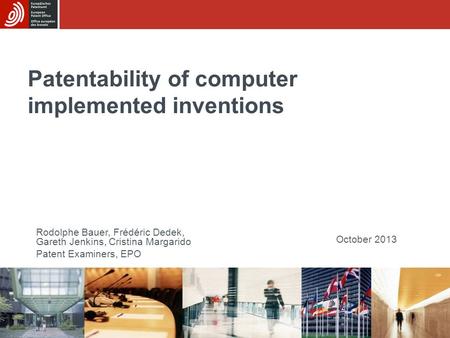 Patentability of computer implemented inventions