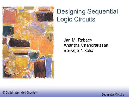 Designing Sequential Logic Circuits