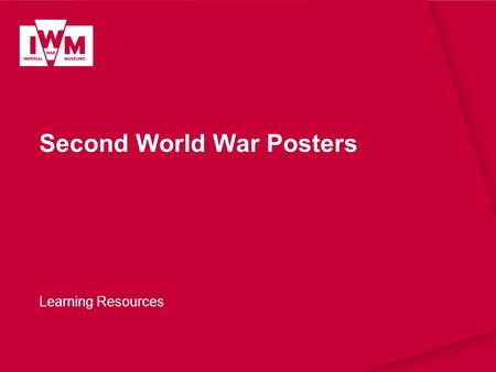 Second World War Posters Learning Resources. The images in this resource can be freely used for non-commercial use in your classroom subject to the terms.