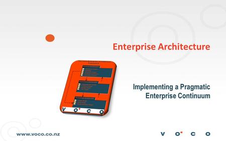 Enterprise Architecture Implementing a Pragmatic Enterprise Continuum.