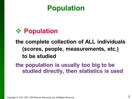 Population Population