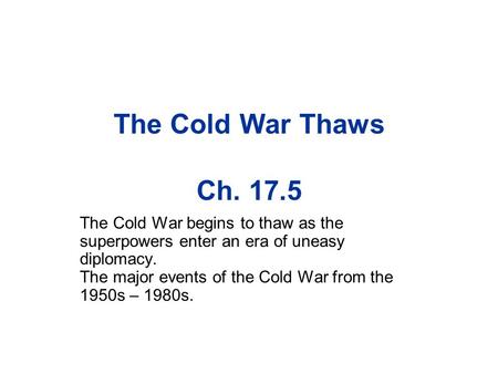 cold war dbq essay